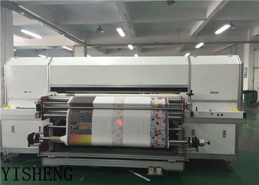 Porcellana Approvazione di iso di alta risoluzione 100 m./h della stampatrice del cotone del getto di inchiostro di DTP distributore