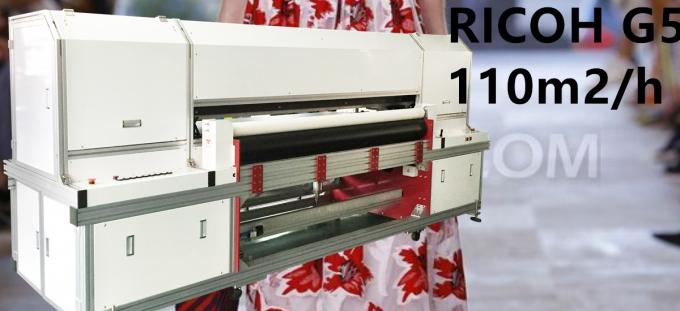 macchina reattiva di stampaggio di tessuti di Digital dell'inchiostro di 7 pl sul CE di seta delle sciarpe 1800mm certificato